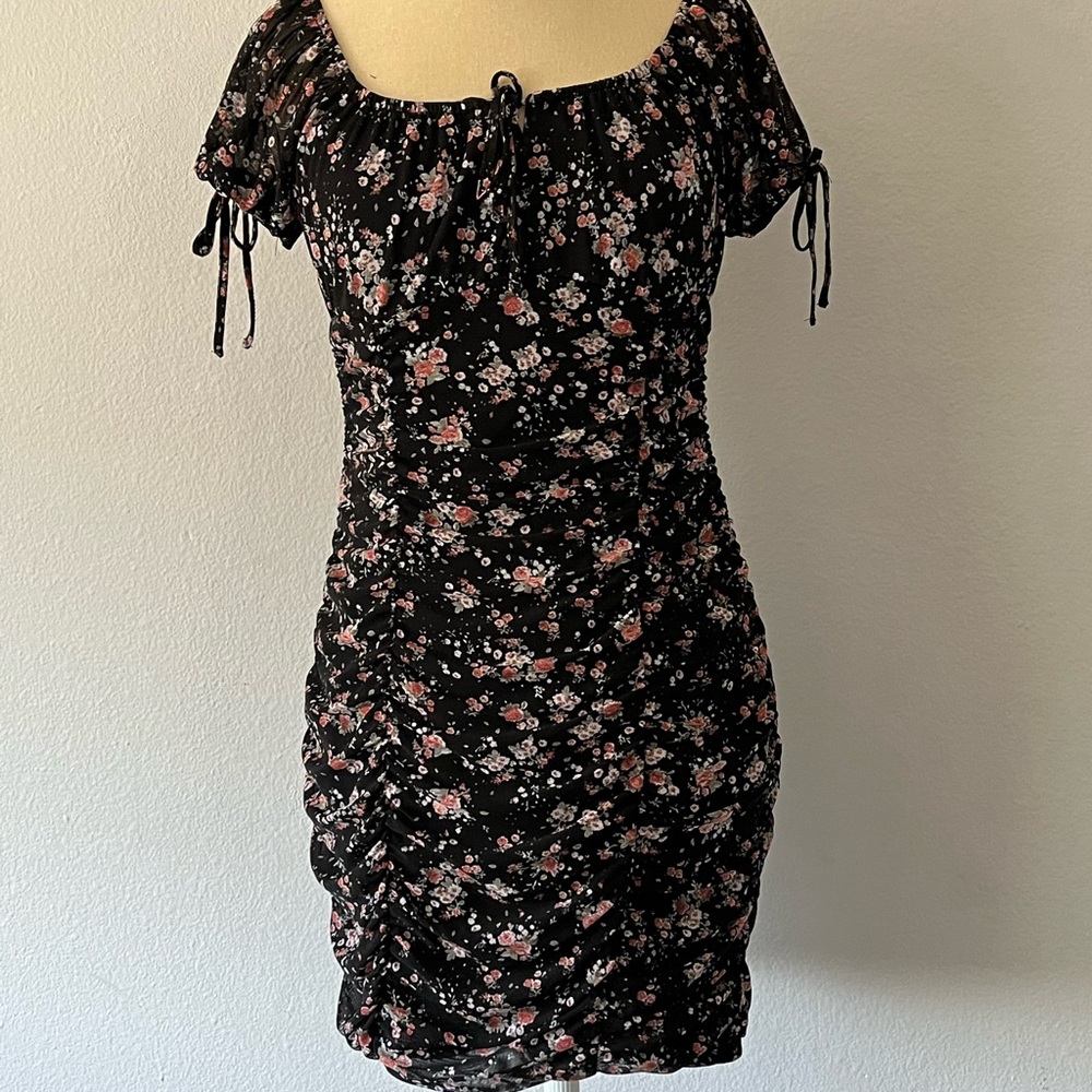 Floral tight dress